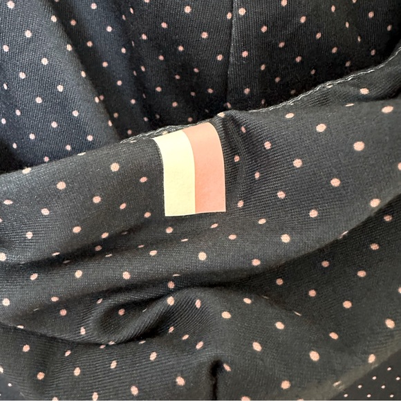 Women’s small - Rhoback Polka Dot Navy/Pink Performance hoodie- cute athleisure! - Picture 5 of 5